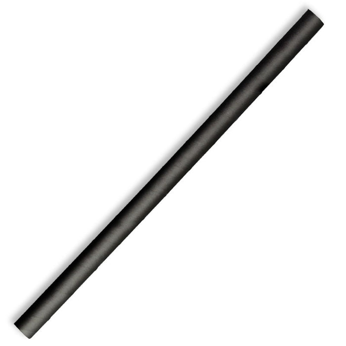 BioPak Jumbo Paper BioStraws – 10mm Jumbo Black BioStraw