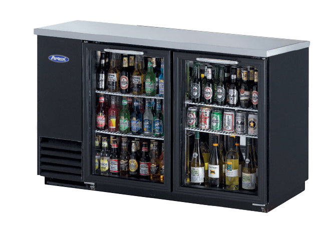 Atosa Refrigerated Back Bar Cooler with Glass Swing Doors - 1467mm - 2 Door - MBB59