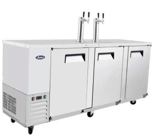 Atosa Keg Cooler - 2267mm - 3 Door - MKC90
