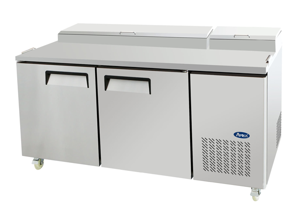Atosa Pizza Prep Table Fridge - 1702mm - 2 Door - MPF8202