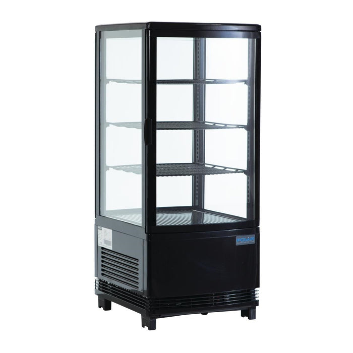 Polar C-Series Energy Efficient Display Fridge 68Ltr Black – CX577-A - CX577-A - Simply Hospitality NZ