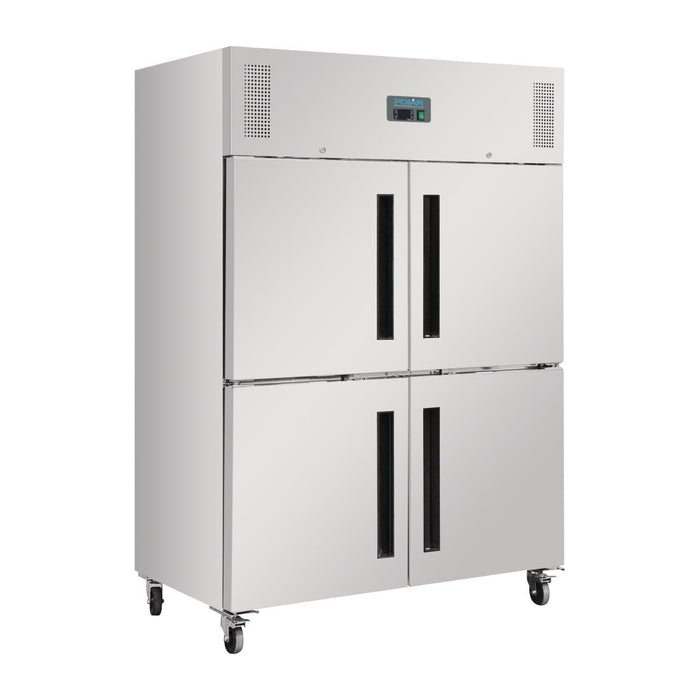 Polar G-Series 2 Stable Door Upright Fridge 1200Ltr Stainless Steel – DL709-A - DL709-A - Simply Hospitality NZ