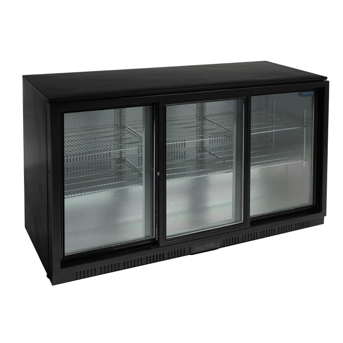 Polar G-Series Back Bar Cooler with Sliding Doors 320Ltr – GL013-A - GL013-A - Simply Hospitality NZ