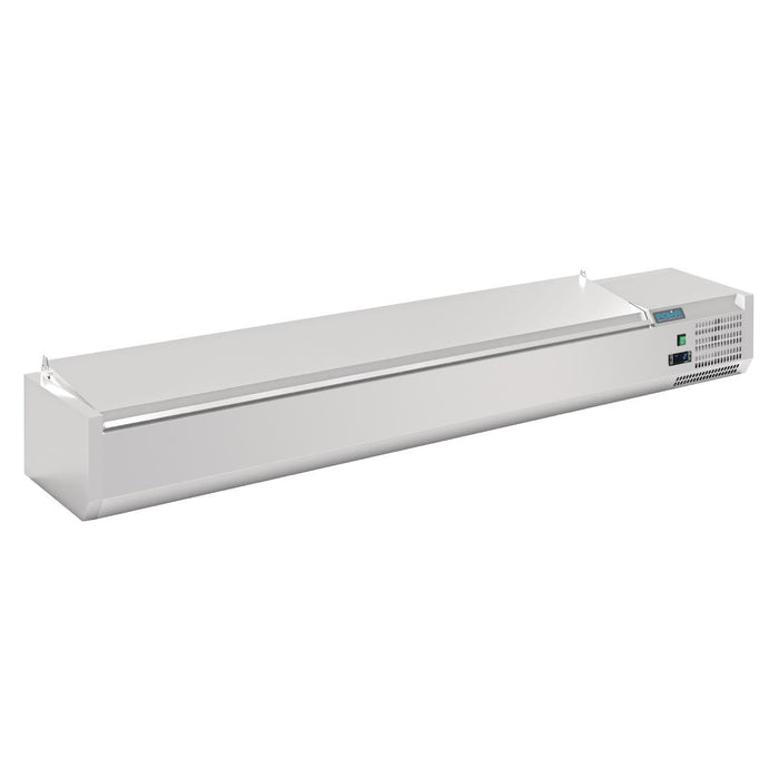 Polar G-Series Countertop Prep Fridge with Lid 10x 1/4GN – FA857-A - FA857-A - Simply Hospitality NZ