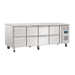 Polar U-Series Eight Drawer Gastronorm Counter Fridge – DA549-A - DA549-A - Simply Hospitality NZ