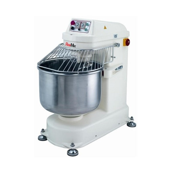 ProMix SM-80 50kg commercial spiral mixer with 80L stainless steel bowl - Simply Hospitality NZ