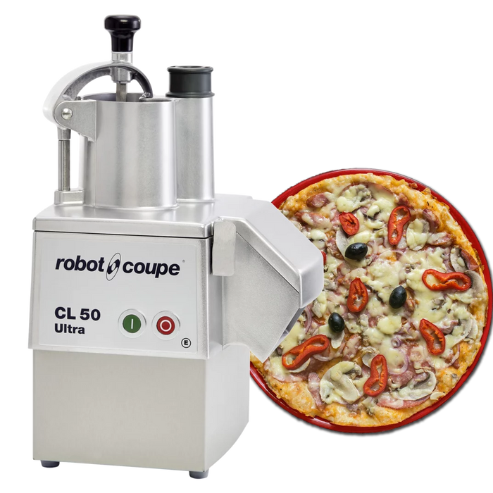 Robot Coupe CL50 Ultra Pizza Pack - Vegetable Preparation Machine - 3 Discs - Simply Hospitality NZ