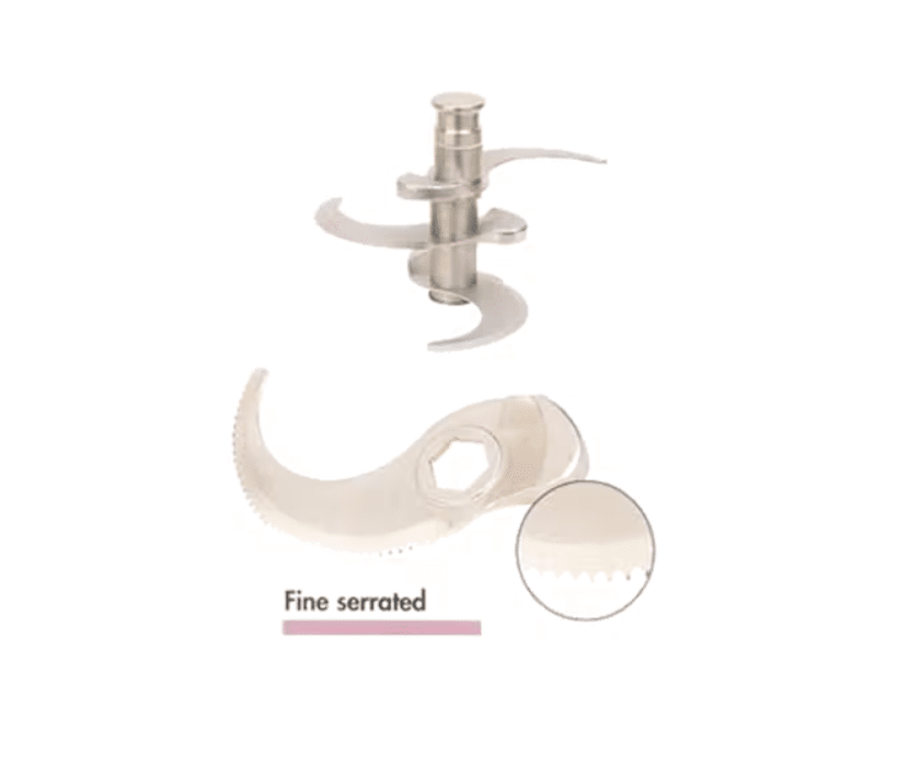 Robot Coupe Stainless Steel 3 Fine Serrated Blade Assembly - R45 - Simply Hospitality NZ