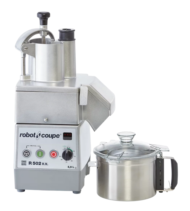 Robot Coupe R502 V.V. - Food Processor - 5.9L Stainless Bowl - Variable Speed - 230V 60Hz - Simply Hospitality NZ