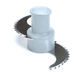 Robot Coupe Coarse Serrated Blade - R Series 4 - Simply Hospitality NZ