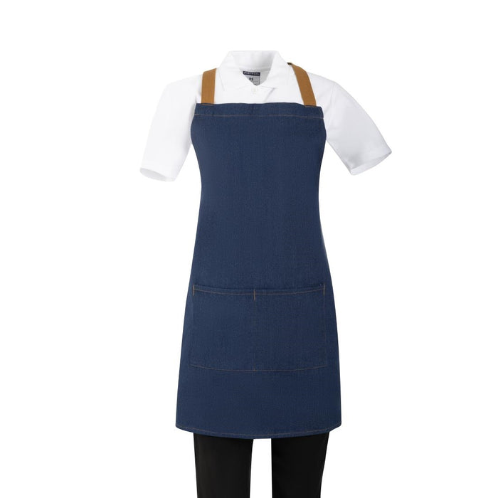 Whites Southside X-Cross Back Apron Khaki - B985 - Simply Hospitality NZ