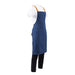 Whites Southside X-Cross Back Apron Blue Denim - B984 - Simply Hospitality NZ