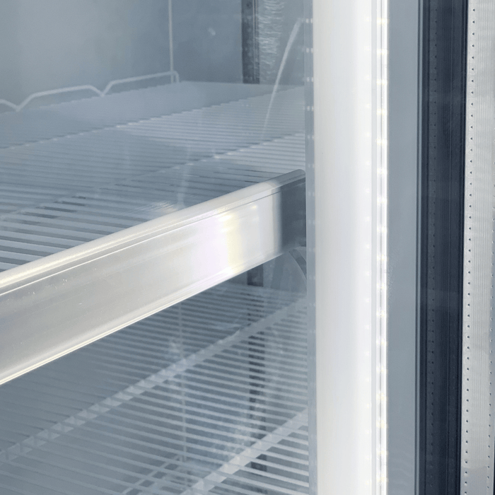 Thermaster Single Door Supermarket Display Fridge Black - LG-600BGBM - view 5