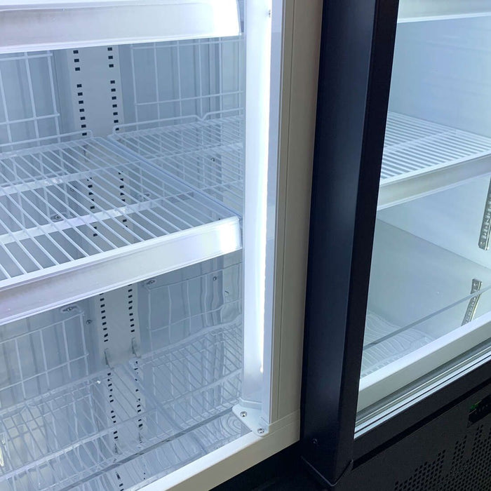 Thermaster Double Door Supermarket Freezer - LG-1000BGBMF - view 2