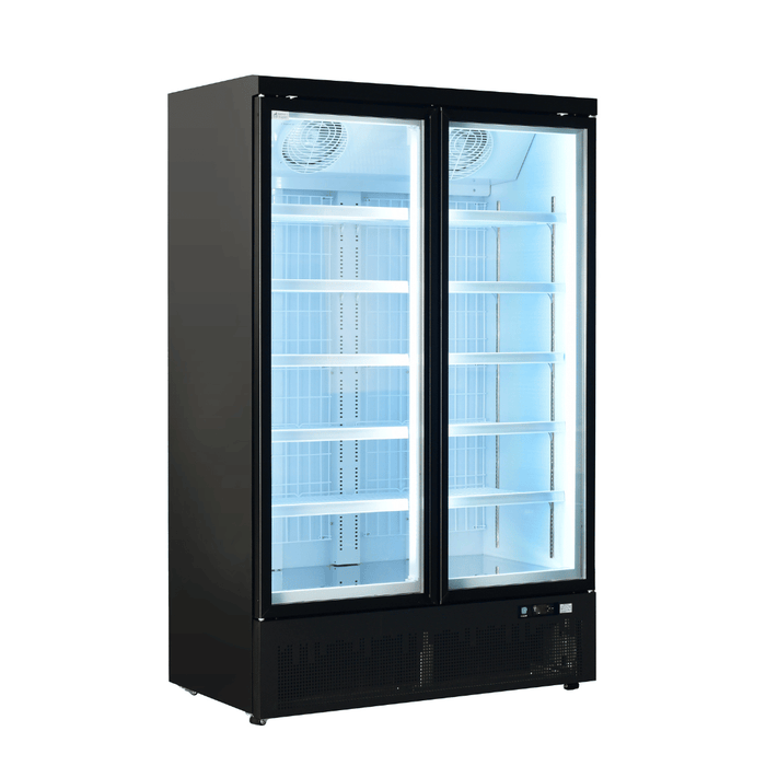 Thermaster Double Door Supermarket Freezer - LG-1000BGBMF - view 9