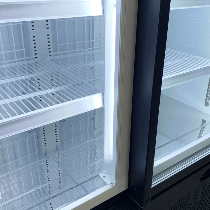 Thermaster Double Door Supermarket Fridge - LG-1000BGBM - view 9