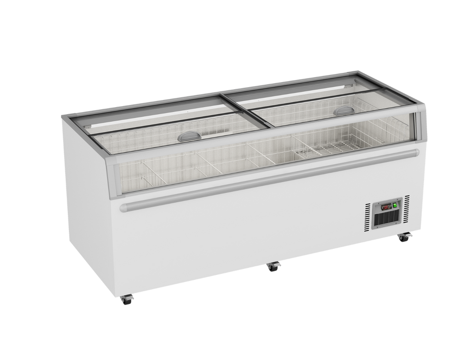 Thermaster Supermarket Island Freezer with Glass Sliding Lids - ZCD-L210G product image