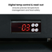 Thermaster Three Glass Door Colourbond Upright Drink Fridge - LG-1203BP - view 4