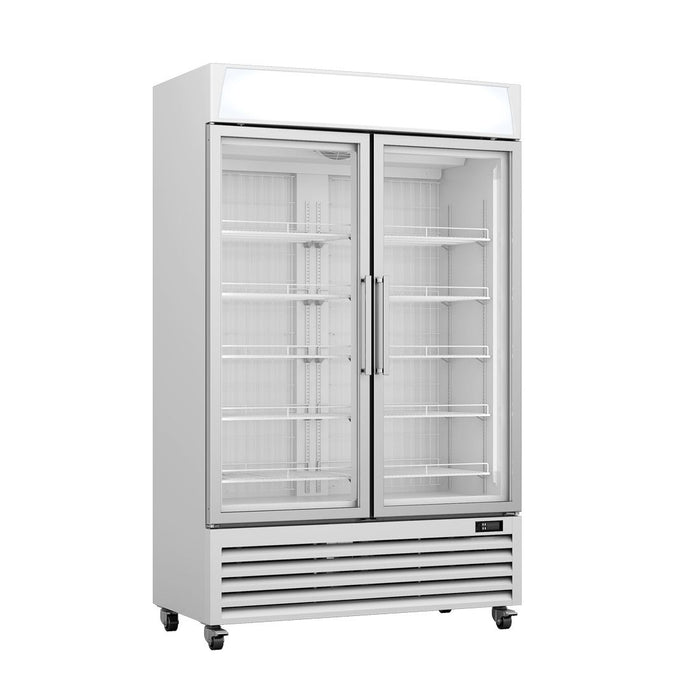 Thermaster Upright Double Glass Door Display Freezer 800L - LG-800PF product image