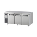 Turbo Air KUR18-3-N 538L three door stainless steel underbench chiller - Simply Hospitality NZ