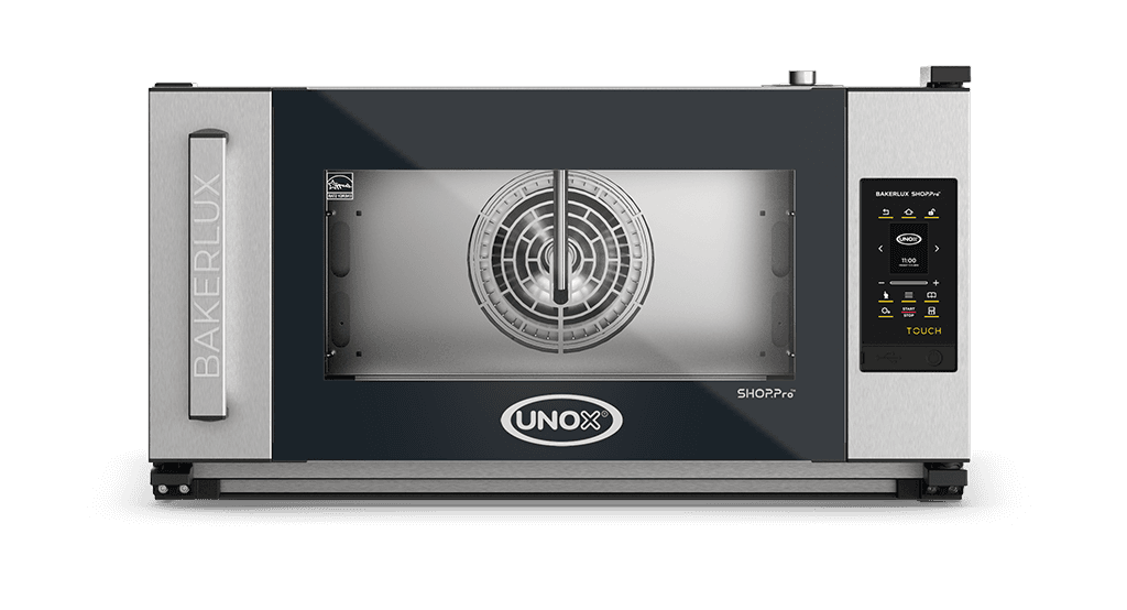 Unox BAKERLUX SHOP.Pro TOUCH Touchscreen Convection Oven with Humidity – 3-Tray 600×400mm – Electric — XEFR-03EU-ETLV