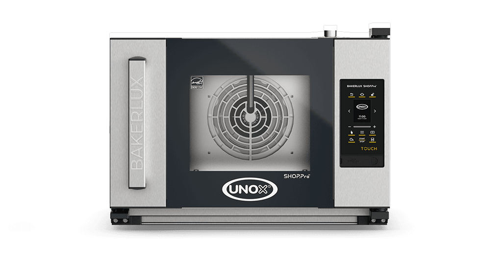 Unox BAKERLUX SHOP.Pro TOUCH Touchscreen Convection Oven with Humidity – 3-Tray 460×330mm – Electric — XEFR-03HS-ETLV