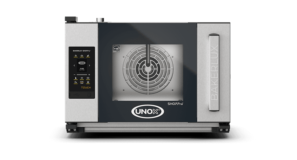 Unox BAKERLUX SHOP.Pro TOUCH Touchscreen Convection Oven with Humidity – 3-Tray 460×330mm – Electric — XEFR-03HS-ETRV