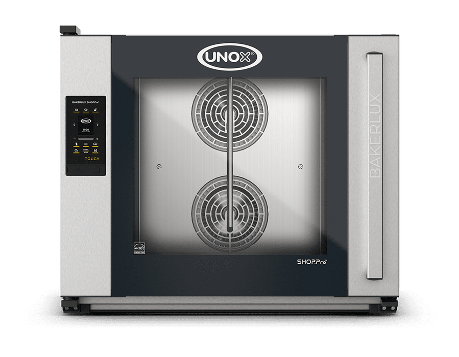Unox BAKERLUX SHOP.Pro TOUCH Touchscreen Convection Oven with Humidity – 6-Tray 600×400mm – Electric — XEFR-06EU-ETRV