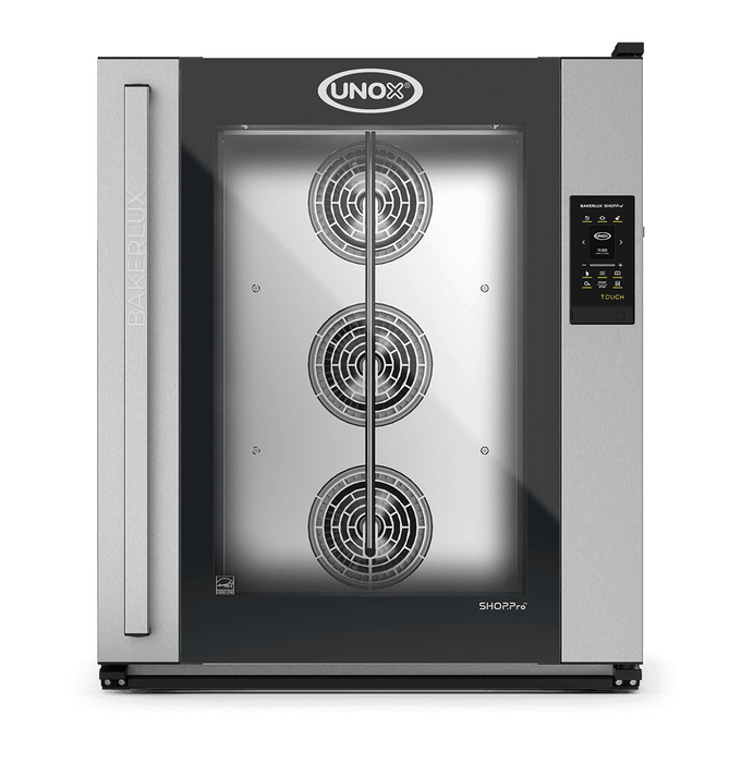 Unox BAKERLUX SHOP.Pro TOUCH Touchscreen Convection Oven with Humidity – 10-Tray 600×400mm – Electric — XEFR-10EU-ETLV