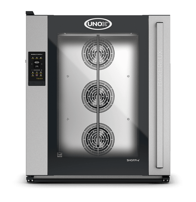 Unox BAKERLUX SHOP.Pro TOUCH Touchscreen Convection Oven with Humidity – 10-Tray 600×400mm – Electric — XEFR-10EU-ETRV