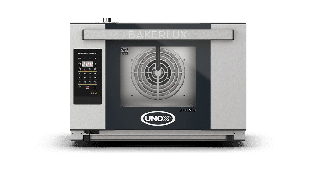 Unox BAKERLUX SHOP.Pro LED Programmable Convection Oven with Humidity – 3-Tray 460×330mm – Electric — XEFR-03HS-ELDV