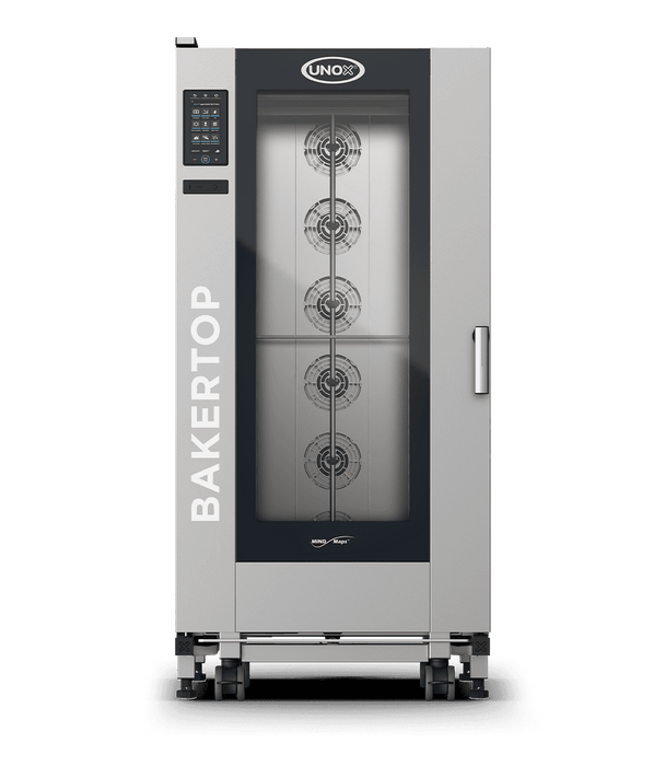 Unox BAKERTOP MIND.Maps PLUS Trolley Intelligent Bakery-Format Combi Oven – 16-Tray 600×400mm – Electric — XEBL-16EU-YPRS