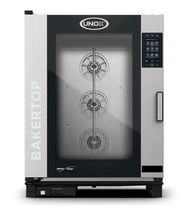 Unox BAKERTOP MIND.Maps PLUS Intelligent Bakery-Format Combi Oven – 10-Tray 600×400mm – Electric — XEBC-10EU-EPRM