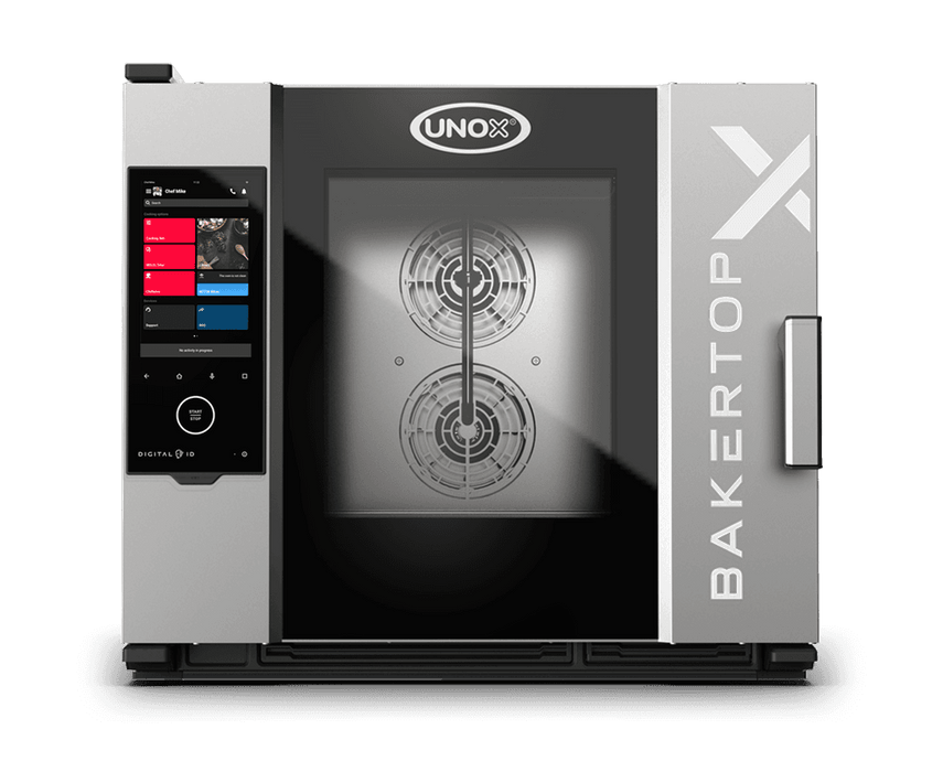 Unox BAKERTOP-X Digital.ID Flagship Bakery Combi Oven – 5-Tray 600×400mm – Electric — XELA-05EU-EXRS-ET