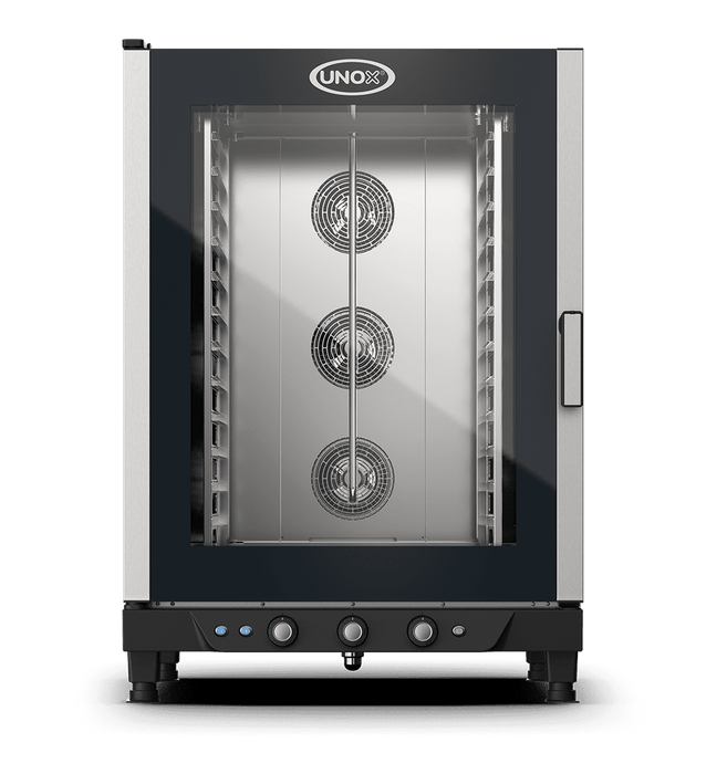 Unox CHEFLUX Manual Manual GN Convection Oven with Humidity – 12-Tray GN 1/1 – Electric — XV893