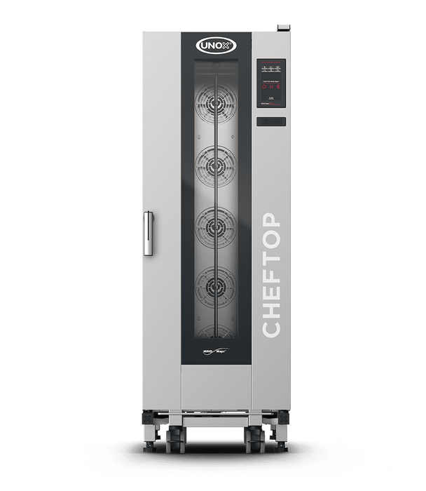 Unox CHEFTOP MIND.Maps ONE Compact Trolley Chef-Led Commercial Combi Oven – 20-Tray GN 1/1 – Electric — XECL-2013-E1LS