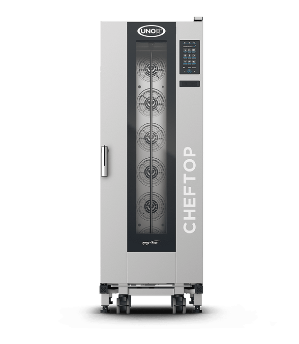 Unox CHEFTOP MIND.Maps PLUS Compact Trolley Intelligent Commercial Combi Oven – 20-Tray GN 1/1 – Electric — XECL-2013-YPLS