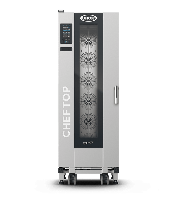 Unox CHEFTOP MIND.Maps PLUS Compact Trolley Intelligent Commercial Combi Oven – 20-Tray GN 1/1 – Electric — XECL-2013-YPRS