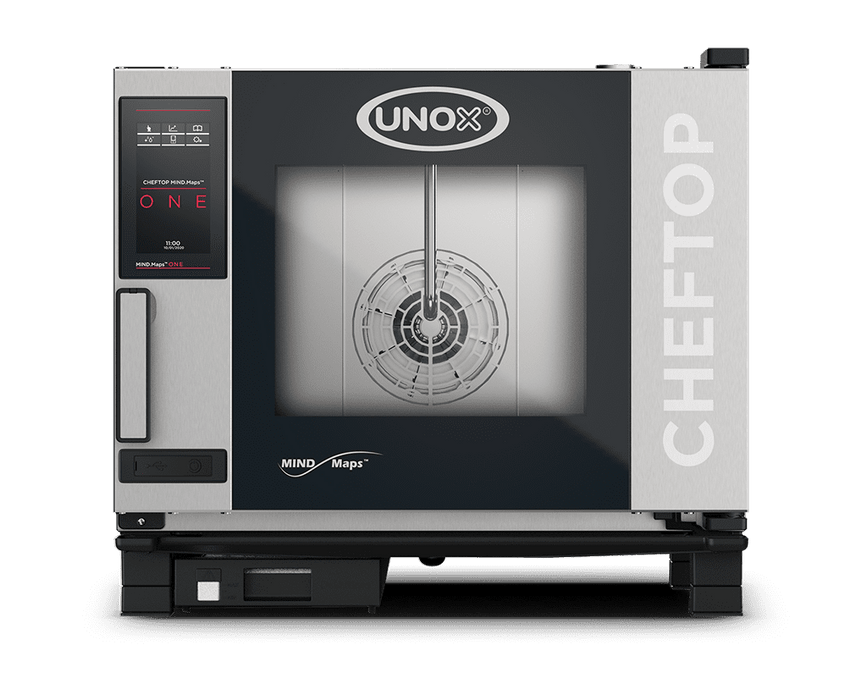 Unox CHEFTOP MIND.Maps ONE Chef-Led Commercial Combi Oven – 5-Tray GN 1/1 – Electric — XEVC-0511-E1LM