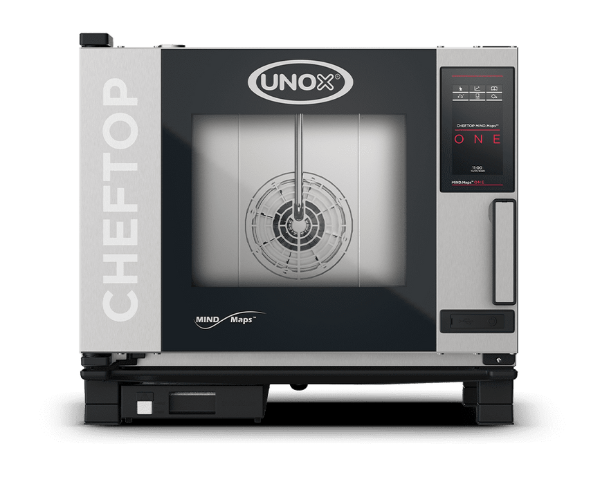 Unox CHEFTOP MIND.Maps ONE Chef-Led Commercial Combi Oven – 5-Tray GN 1/1 – Electric — XEVC-0511-E1RM