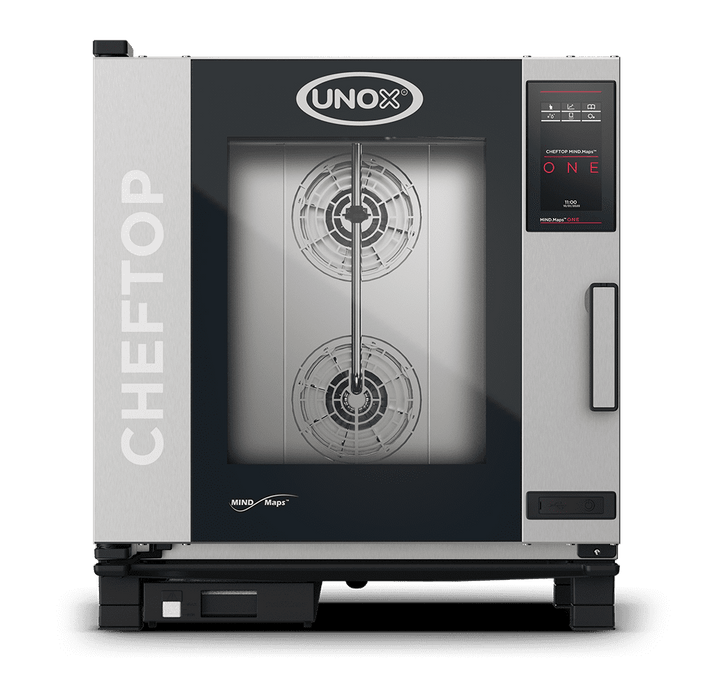 Unox CHEFTOP MIND.Maps ONE Chef-Led Commercial Combi Oven – 7-Tray GN 1/1 – Electric — XEVC-0711-E1RM