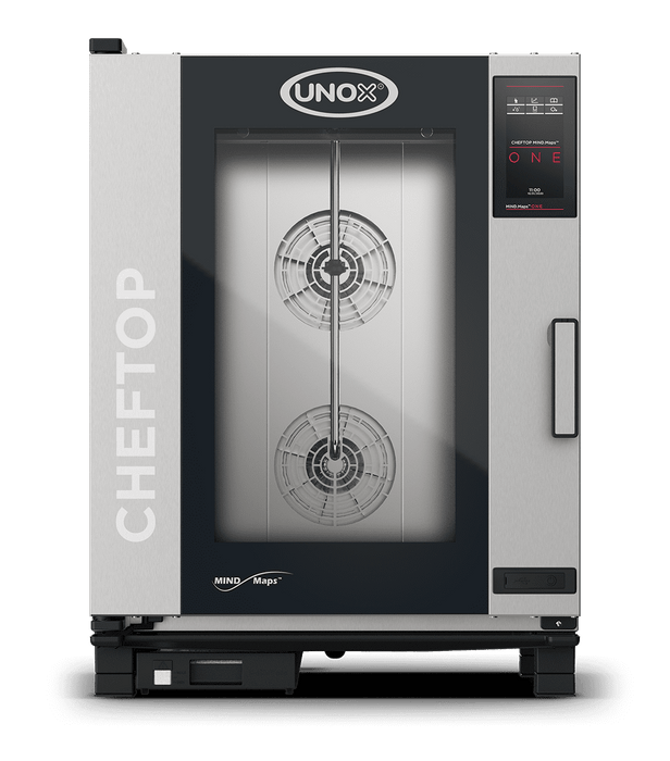 Unox CHEFTOP MIND.Maps ONE Chef-Led Commercial Combi Oven – 10-Tray GN 1/1 – Electric — XEVC-1011-E1RM