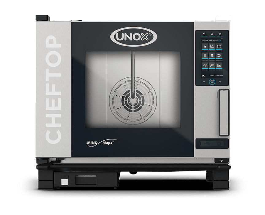 Unox CHEFTOP MIND.Maps PLUS Intelligent Commercial Combi Oven – 5-Tray GN 1/1 – Electric — XEVC-0511-EPRM-MS