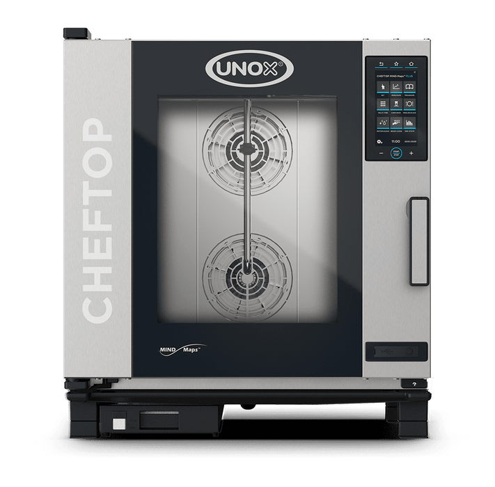Unox CHEFTOP MIND.Maps PLUS Intelligent Commercial Combi Oven – 7-Tray GN 1/1 – Electric — XEVC-0711-EPRM-MS
