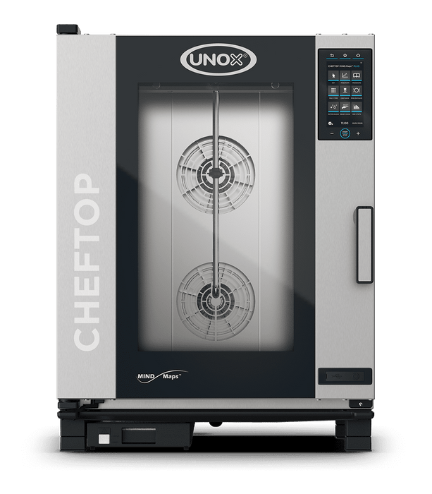 Unox CHEFTOP MIND.Maps PLUS Intelligent Commercial Combi Oven – 10-Tray GN 1/1 – Electric — XEVC-1011-EPRM-MS