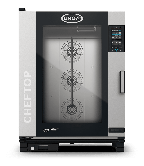 Unox CHEFTOP MIND.Maps PLUS Intelligent Commercial Combi Oven – 10-Tray GN 2/1 – Electric — XEVC-1021-EPRM
