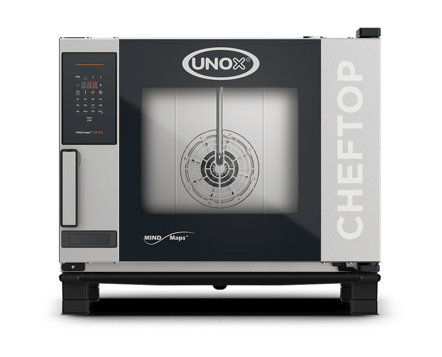 Unox CHEFTOP MIND.Maps ZERO Low-Power Essential Commercial Combi Oven – 5-Tray GN 1/1 – Electric — XEVC-0511-EZLM-LP