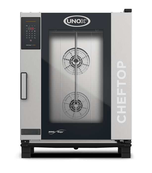 Unox CHEFTOP MIND.Maps ZERO Essential Commercial Combi Oven – 10-Tray GN 1/1 – Electric — XEVC-1011-EZLM