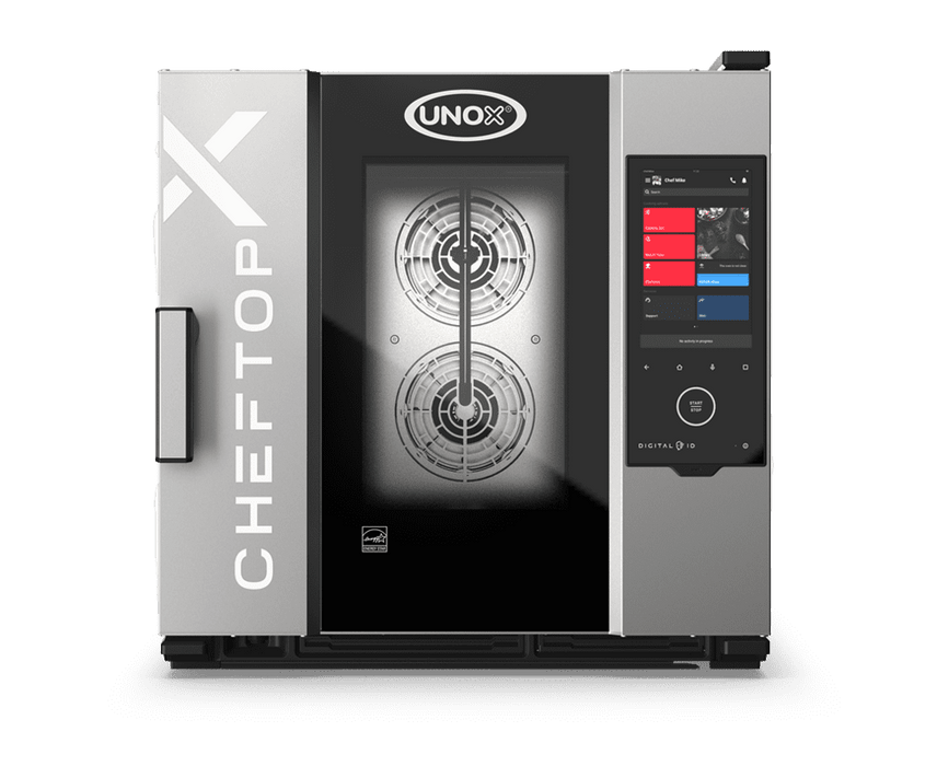 Unox CHEFTOP-X Digital.ID Flagship Commercial Combi Oven – 6-Tray GN 1/1 – Electric — XEDA-0611-EXLS-ET