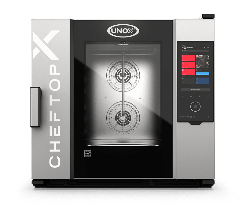 Unox CHEFTOP-X Digital.ID Flagship Commercial Combi Oven – 6-Tray GN 2/1 – Electric — XEDA-0621-EXLS-ET